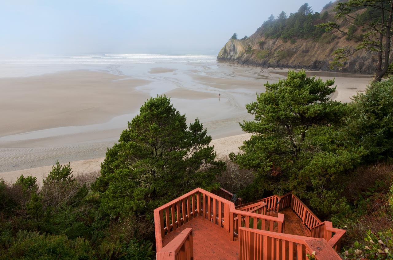 Agate Beach Motel Tour de Tour de Newport Extérieur photo